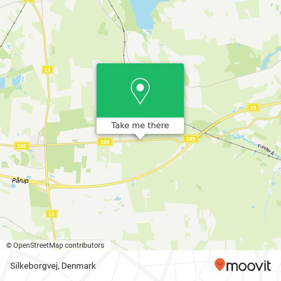Silkeborgvej map