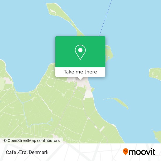 Cafe Ærø map