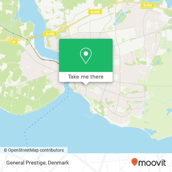 General Prestige, Kongevej 53 6400 Sønderborg map