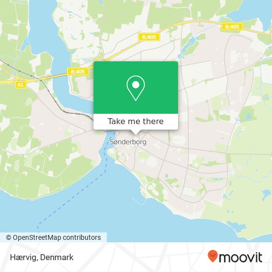 Hærvig, Jernbanegade 13 6400 Sønderborg map