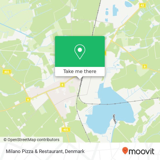 Milano Pizza & Restaurant, Stationsvej 34 6360 Aabenraa map