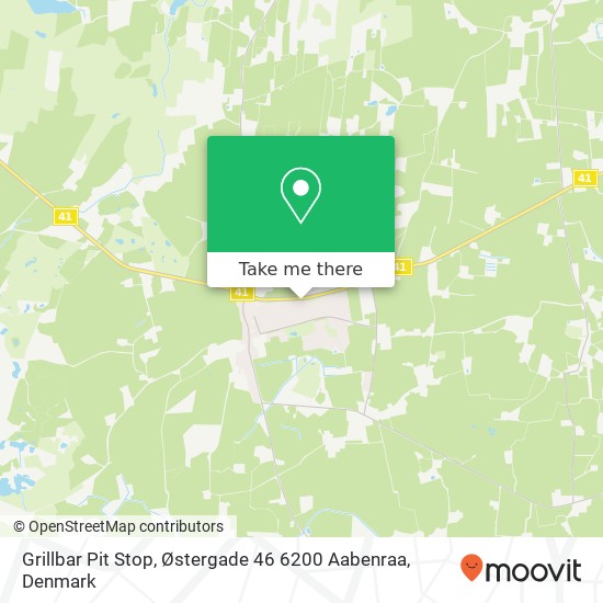 Grillbar Pit Stop, Østergade 46 6200 Aabenraa map
