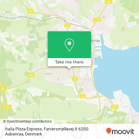 Italia Pizza Express, Farversmøllevej 8 6200 Aabenraa map