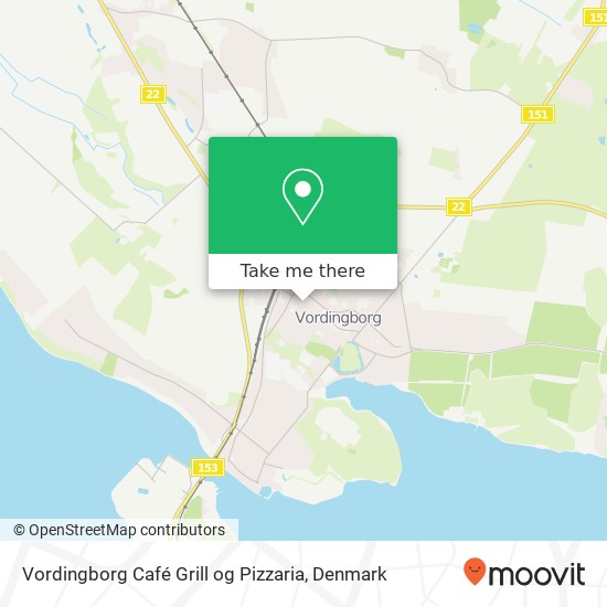 Vordingborg Café Grill og Pizzaria, Algade 37 4760 Vordingborg map