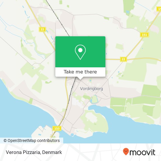 Verona Pizzaria, Boulevarden 6 4760 Vordingborg map