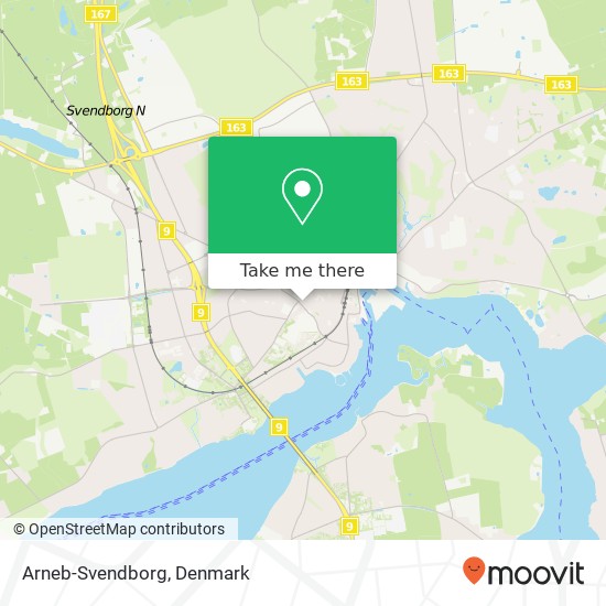 Arneb-Svendborg map
