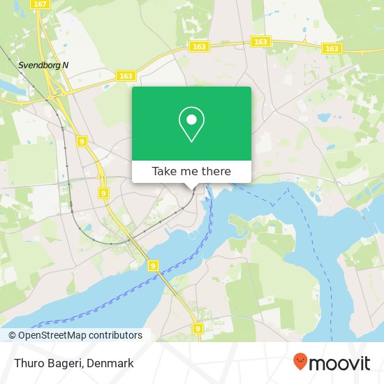 Thuro Bageri, Brogade 29 5700 Svendborg map