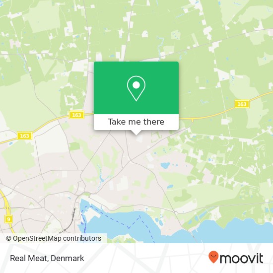 Real Meat, Byparken 65 5700 Svendborg map