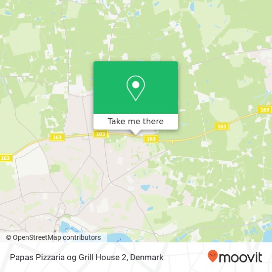 Papas Pizzaria og Grill House 2, Ring Nord 5700 Tved map