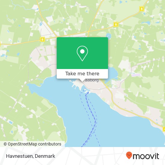 Havnestuen, Havnegade 40 5600 Faaborg-Midtfyn map
