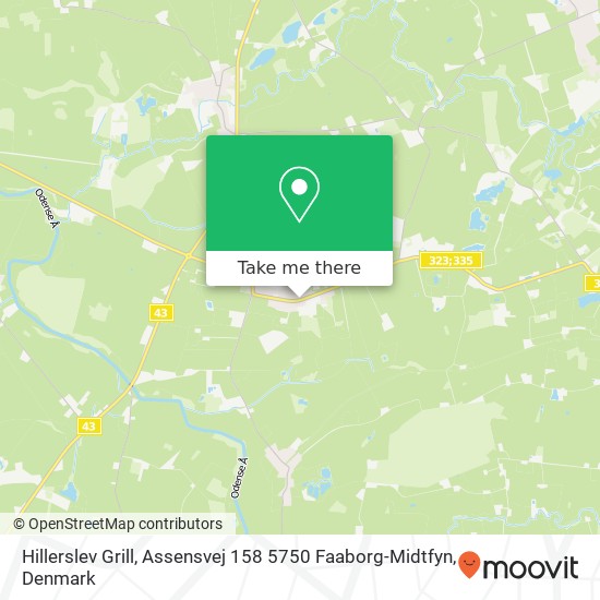 Hillerslev Grill, Assensvej 158 5750 Faaborg-Midtfyn map
