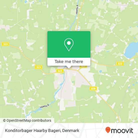 Konditorbager Haarby Bageri, Algade 28 5683 Haarby map