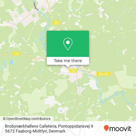 Brobyværkhallens Cafeteria, Pontoppidansvej 9 5672 Faaborg-Midtfyn map