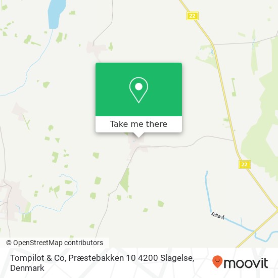 Tompilot & Co, Præstebakken 10 4200 Slagelse map