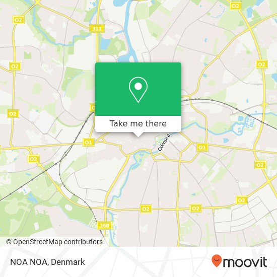 NOA NOA, Kongensgade 12 5000 Odense C map