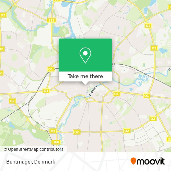 Buntmager map