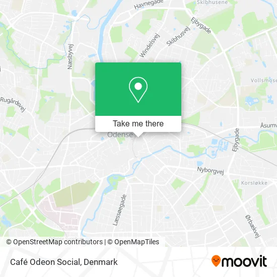 Café Odeon Social map