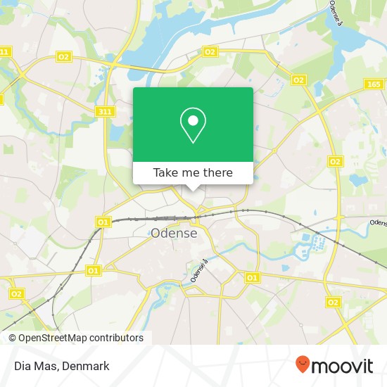 Dia Mas, Thriges Plads 3 5000 Odense C map