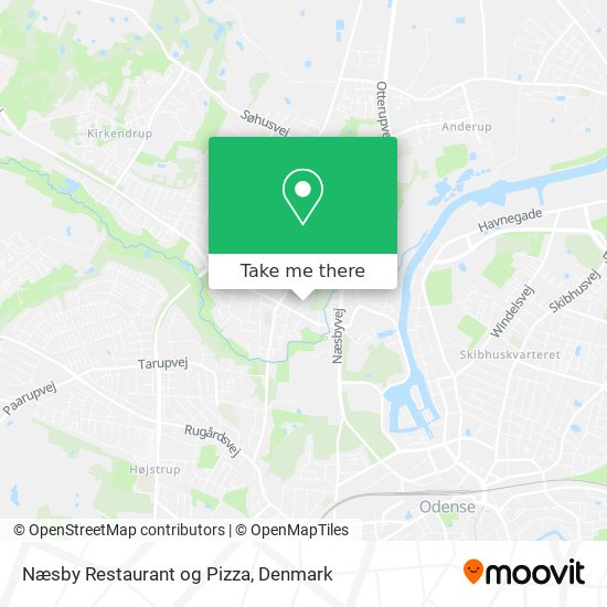 Næsby Restaurant og Pizza map