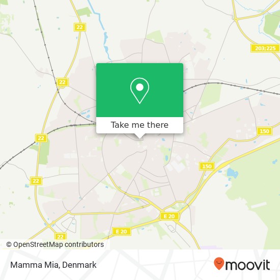 Mamma Mia, Løvegade 12 4200 Slagelse map