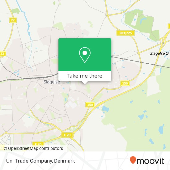 Uni-Trade-Company, Sverigesvej 9 4200 Slagelse map