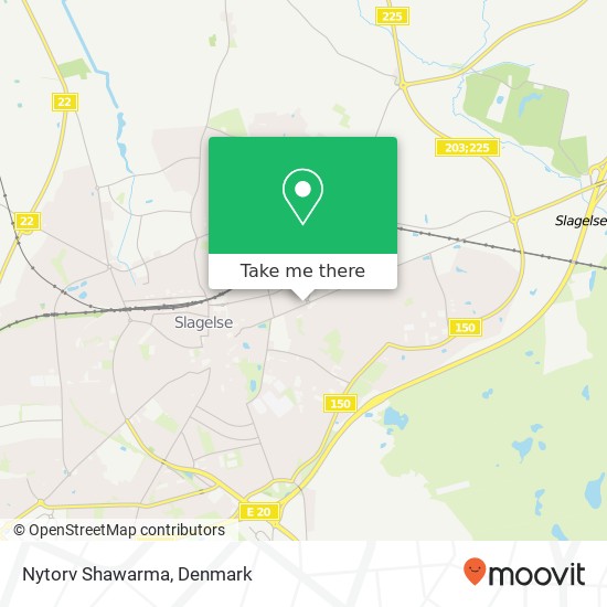 Nytorv Shawarma, Smedegade 79 4200 Slagelse map