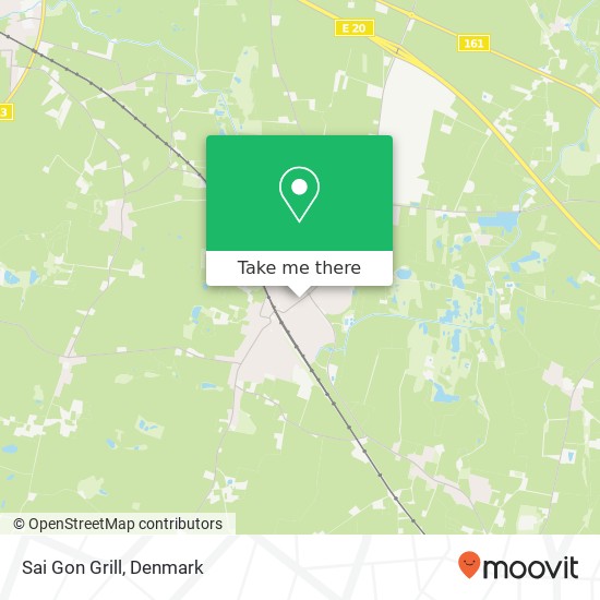 Sai Gon Grill, Nørregade 38 5592 Middelfart map