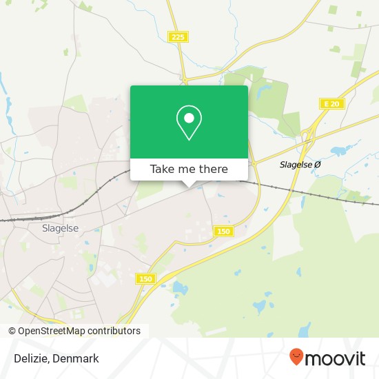 Delizie, Sorøvej 72 4200 Slagelse map