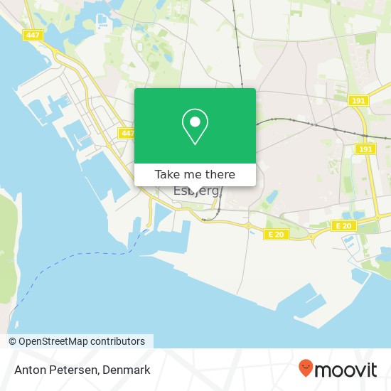 Anton Petersen, Torvegade 9 6700 Esbjerg map