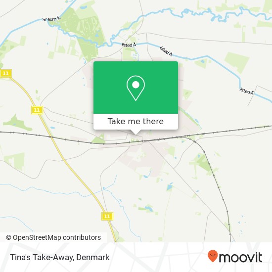 Tina's Take-Away, Storegade 35 6740 Esbjerg map