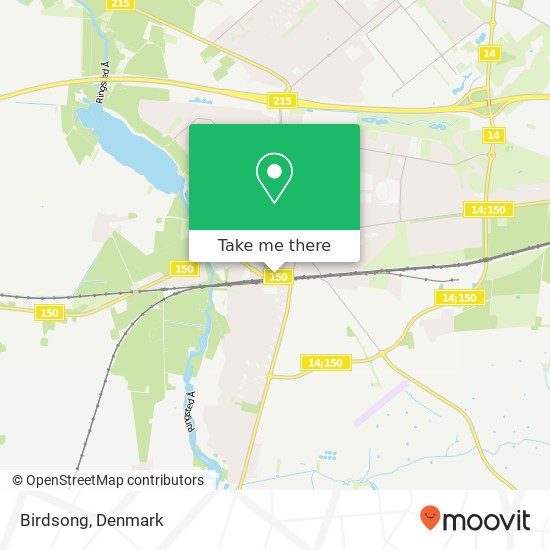 Birdsong, Harhoffs Alle 49 4100 Ringsted map