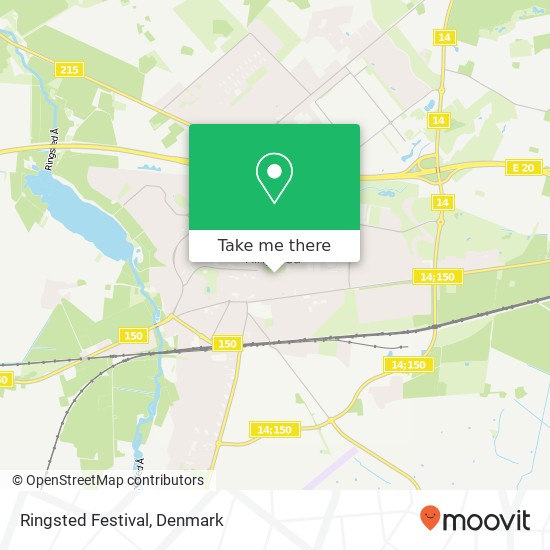 Ringsted Festival map
