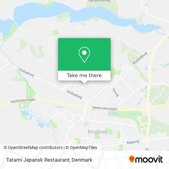 Tatami Japansk Restaurant map