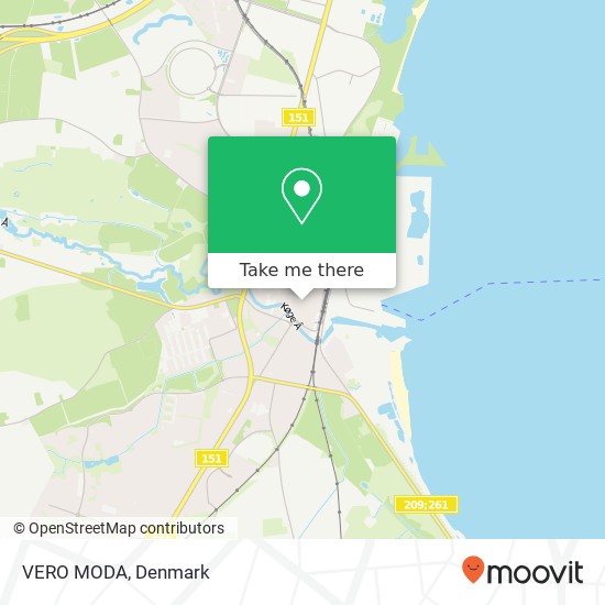 VERO MODA, Torvet 7 4600 Køge map