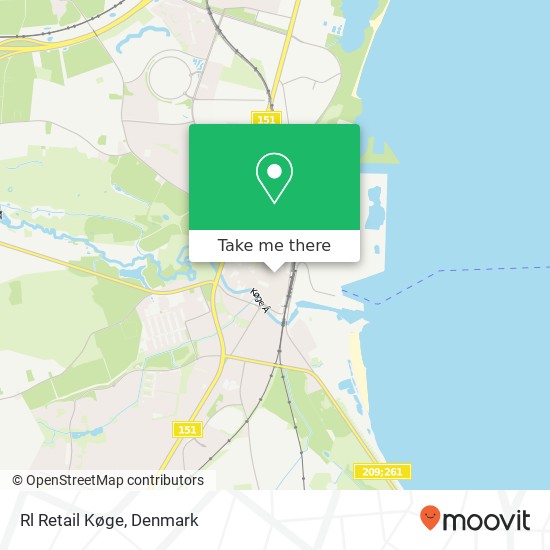 Rl Retail Køge, Nørregade 12 4600 Køge map
