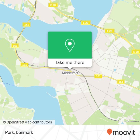 Park, Viaduktvej 28 5500 Middelfart map