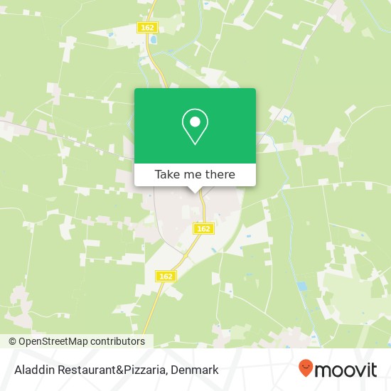 Aladdin Restaurant&Pizzaria, Jernbanegade 26 5450 Otterup map