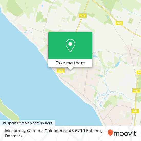 Macartney, Gammel Guldagervej 48 6710 Esbjerg map