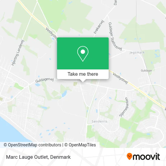 Marc Lauge Outlet map