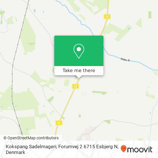 Kokspang Sadelmageri, Forumvej 2 6715 Esbjerg N map
