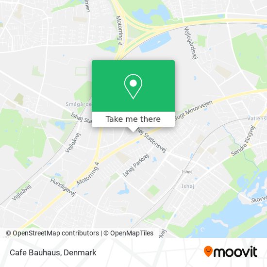 How to get to Cafe Bauhaus in Ishøj by Bus Train?