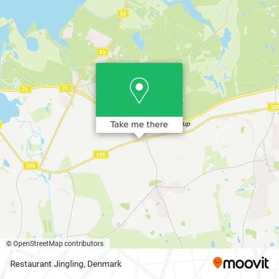 Restaurant Jingling map