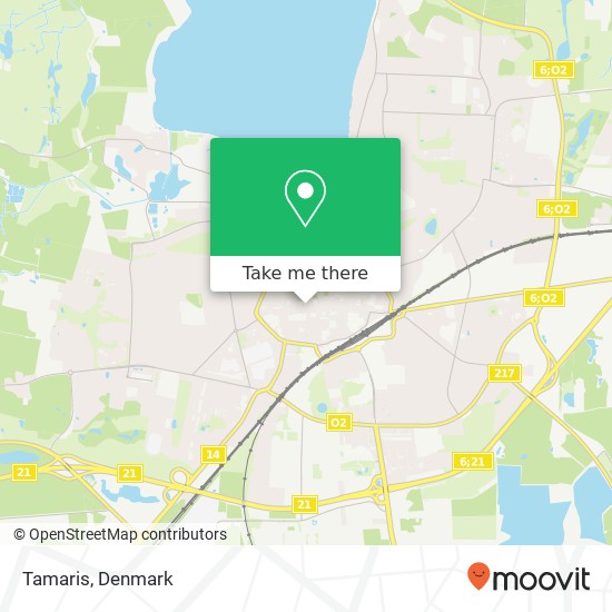 Tamaris, Skomagergade 10 4000 Roskilde map