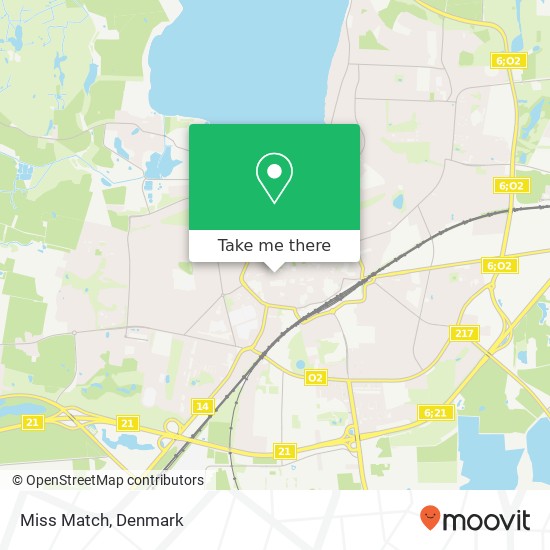 Miss Match, Skomagergade 30 4000 Roskilde map