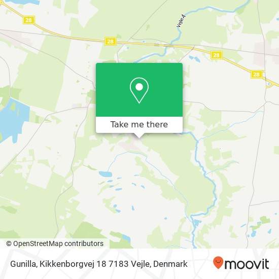 Gunilla, Kikkenborgvej 18 7183 Vejle map