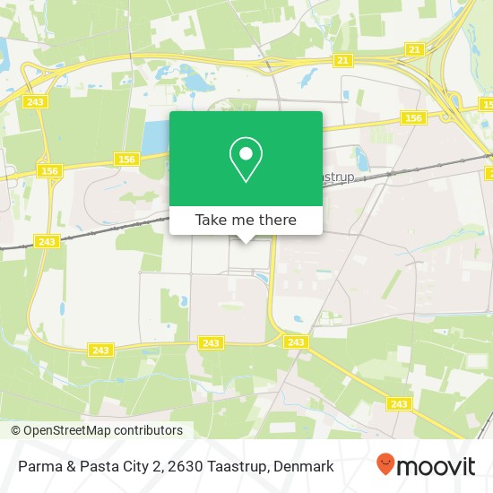 Parma & Pasta City 2, 2630 Taastrup map