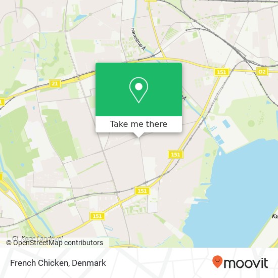 French Chicken, Hvidovrevej 340 2650 Hvidovre map