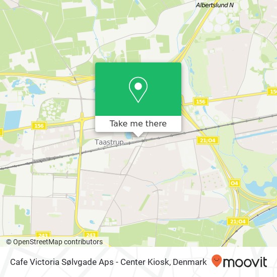 Cafe Victoria Sølvgade Aps - Center Kiosk, Selsmosevej 2 2630 Taastrup map