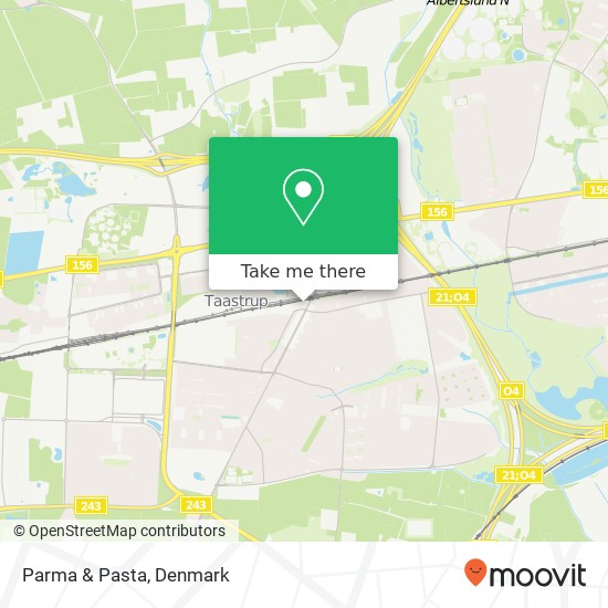 Parma & Pasta, Taastrup Torv 2630 Taastrup map