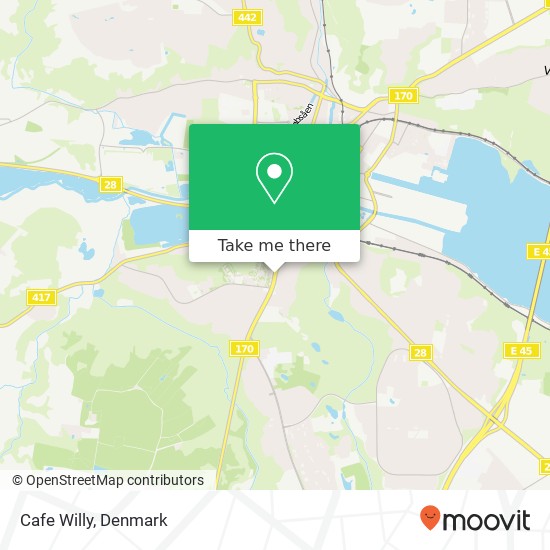 Cafe Willy, Koldingvej 137 7100 Vejle map